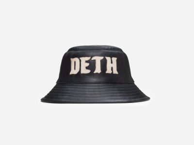 Deth Leather Bucket Hat