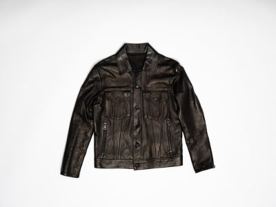 Dethaus Heavyweight Trucker Leather Jacket